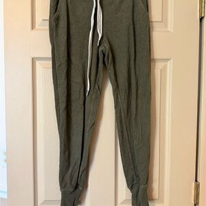 Aerie Cozy Olive Green Sweatpants Joggers